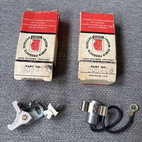 30548b Tecumsen 30547a Nos Contact Points And Condenser In Original Boxes