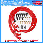 Us02dhx1052 Carbole Universal Set Spark Plug Wire Silicone Red Ignition Wires
