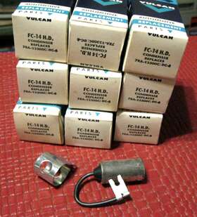 Fc-14d Vulcan New 1948-1972 Ford Mercury Truck Ignition Condenser Lot 9 Boxes