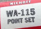 Wa-115 Wa115 Niehoff Ignition Contact Point Set