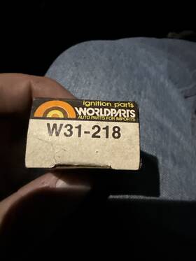 171-0391 Worldparts Beck/arnley Ignition Contact Points Set Nos W31-218