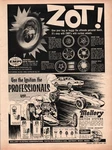 Two Vintage Print Ads 1969 Mallory Ignition Systems Empi Rims. Fixed Price $14.99.