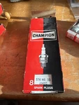 Champion J14YC Spark Plugs Qty 8 Nos. Fixed Price $32.00.