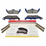 Rr Semi-met Brake Pads Motorcraft BRSD1012A. Fixed Price $87.94.