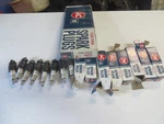 Nos Box Of 8 Ac 42FS Fire Ring Spark Plugs Dated Gm 5613263. Fixed Price $23.95.