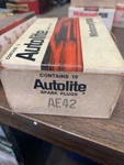 Nos Vintage Motorcraft, Autolite #: AE42 Spark Plugs. Fixed Price $32.95.