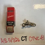 Niehoff FF-2 Ignition Point Set Genuine Vintage Replacement Nos. Fixed Price $8.00.