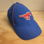 Nike Dri-fit Hat Legacy 91 Cap Mustangs Blue Red Vguc Running Horse. Fixed Price $16.14.