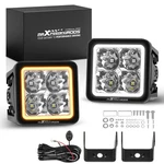 120W Led Driving Lights 3.3IN Spot Beam 12000LM Drl Off-road Ford 150. Fixed Price $80.19.