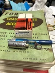 1937-1941 Ford Ignition Distributor Condenser Flathead 78-12300 Motorcraft Nos. Fixed Price $25.00.