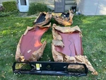 1972 Ford Mustang Mach Fastback Nos Fender, Quarter Panel & Tail Light. Fixed Price $4600.00.