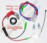 Electronic Ignition Kit: 6-CYL Bosch Distributor With 1-PIECE, Left-hand Points. Fixed Price $99.95.