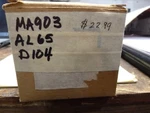 D-104, AL65, MA903 Distributor Rotor 1935-56 Chrys & Packard 1953-55 Desoto Dodg. Fixed Price $9.00.