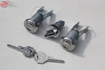 55-57 Chevy Lock Cylinder Kit Ignition Door U Shaped Pawls Oem Octagon Keys New. Fixed Price $64.64.