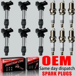 6X Ignition Coil & Iridium Spark Plug Oem For Cadillac Gmc Chevy Buick UF569. Fixed Price $58.12.