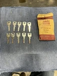 Oem Ford V 1952-1967 Door Ignition Blank Key Assorted Models Nos B9A-3685-A. Fixed Price $89.78.