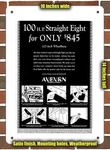 Metal Sign - 1937 Auburn. Fixed Price $29.95.