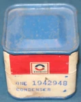 Nos Delco Condenser Pt # 1942948 Chevrolet, Pontiac, Oldsmobile, Buick, Cadillac. Fixed Price $29.99.