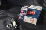 Nos Acniter R44N Fire Ring Spark Plugs Full Box Of 8 Camaro Corvette. Fixed Price $67.96.