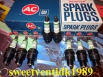 'nos'.. Ac - R44S Spark Plugs .....'ram Air' Gto, Firebird, 442, Lemans....etc... Fixed Price $119.00.