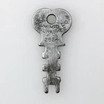 Vintage Clum Mfg Co Flat Ignition Key No. 2624 Stainless Steel Milwaukee Wis. Fixed Price $19.95.