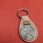Vtg Brass Leather Back Dodge Chrysler Plymouth Mopar Key Ring Fob With Serial #. Fixed Price $14.36.