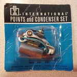 International Harvester 362881C91 Vintage Oem Points And Condenser. Fixed Price $40.00.