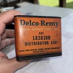 Delco Remy Cylinder Distributor Cap 1838100 Gmc 1941 Made Usa. Fixed Price $40.00.