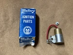 1949-1956 Ford Thunderbird Lincoln Mercury Mallory Nos Distributor Condenser. Fixed Price $19.99.