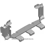 Genuine Gm Front Lower Radiator Air Baffle 84147817. Fixed Price $87.19.