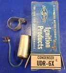 Nos Standard Motor Blue Streak UDR-6X Condenser. Fixed Price $8.00.