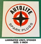 Vintage Style Autolite Spark Plugs Sticker Fomoco Ford Chevy Dodge Decal 3 Car. Fixed Price $6.52.