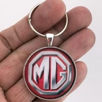 Vintage Gt Mgb MG3 Midget Emblem Badge Logo 1.2" Diameter Keychain. Fixed Price $12.95.