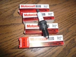 Lot Of 4 Oem Motorcraft/autolite Agr 52 Spark Plugs Ford Nos - 2/1. Fixed Price $18.96.