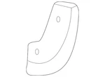 Genuine Gm Front Passenger Side Fender Rear Air Deflector 23204370. Fixed Price $16.72.