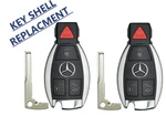 X2 Mercedes Benz 1997-2014 / 4-BUTTON Fobik Key Shell Case Nec & Bga. Fixed Price $14.99.
