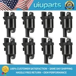 Set Of 8 High Performance Ignition Coil Gm Round Style 12573190 UF414 D514A. Fixed Price $67.99.