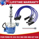 Ford Fe Hei Distributor 332 352 360 406 427 428 & Spark Plug Wires Accel. Fixed Price $78.99.