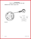 2PG Instruction Paper For Sun Spring Tension Gauge Part No. 2-1892 Tester. Fixed Price $8.00.