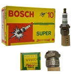 (10) Bosch Super Spark Plug WR9DCY 0242225525 7514 Germany Mercedes W124 W126. Fixed Price $24.99.