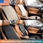 Front Seat Covers Durable Cloth Fabric Protector For Fiat 500 Pop/lounge/abarth. Fixed Price $58.98.