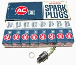 Set Of 8 Vintage Nos Acniter Spark Plugs R47S 5613115 Made Usa. Fixed Price $49.95.