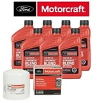 Motorcraft 5W-20 Oil Change Kit 2000-2015 Ford Super Duty 5.4L/6.2L/6.8L. Fixed Price $108.00.