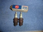 Genuine Ac C86 Commercial Spark Plugs Set Of 2. 1 Box, No Box. Vintage Oem. Fixed Price $11.88.