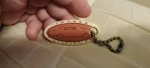 Vintage Chevy Chevrolet Impala Dealer Issue Key Ring Fob Chain. Fixed Price $29.99.
