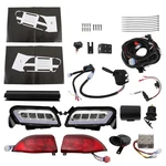 For Club Tempo Golf Led Headlight & Tail Kit W/ Switch And Horn. Fixed Price $151.16.