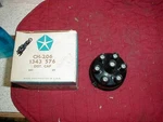 Nos Mopar 1949-59 6 Cylinder Distributor Cap. Fixed Price $75.00.