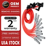 Red Ignition Spark Plug Wires Set For 1990-2003 Dodge 1500 2500 3500 Truck Van. Fixed Price $28.54.