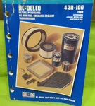 Ac Delco Filter Pcv Catalog Parts Manual Book 1989. Fixed Price $18.00.