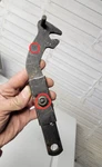 Ford Script Upper Generator Hold Down Brace Arm Gpw & Willys Mb Jeep WO-A1630. Fixed Price $340.00.